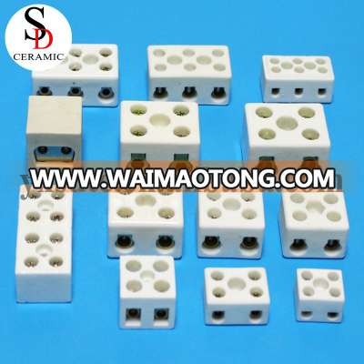 Factory high temperature resistance steatite ceramic terminal block